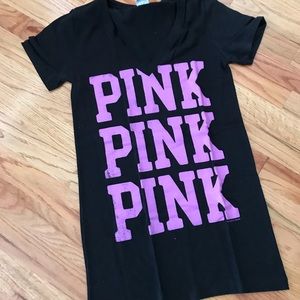 PINK Victoria’s Secret Black Shirt